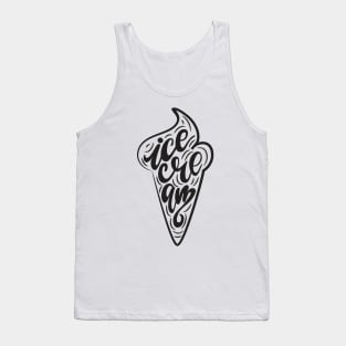 ice cream typo Tank Top